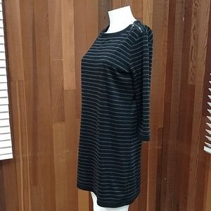 Loft Zip Shoulder Tunic Dress